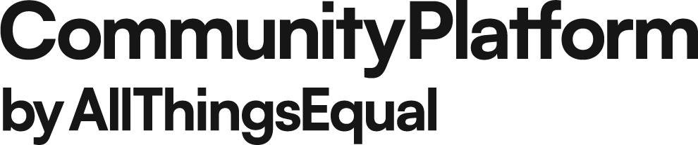 Community Platform by All Things Equal